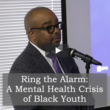 Ring the Alarm: A Mental Health Crisis of Black Youth